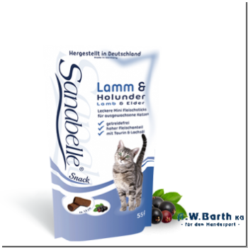 Sanabelle Cat Sticks 55 g Lamm & Hollunder