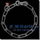 Halskette mit Karabiner Edelstahl 3 mm 48 cm